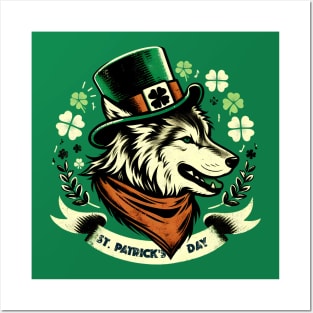 Wolf - St. Patrick's Day Posters and Art